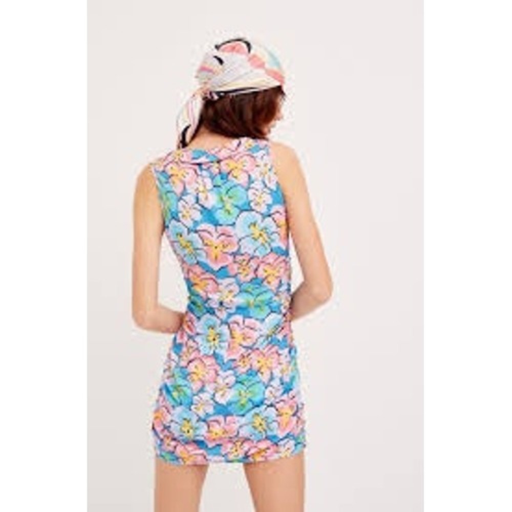 NWT For Love and Lemons Yasmin Floral Mini Dress (MSRP: $211) Medium - Picture 3 of 10